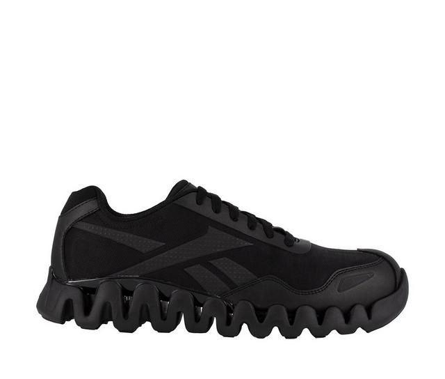 Women's REEBOK WORK Zig Pulse Work Shoes in Black color