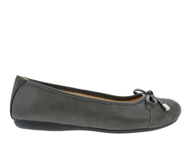 Women's Bellini Sloop Flats in Grey color