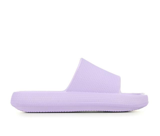 Girls' MIA Little Kid & Big Kid Little Lexa Footbed Sandals in Lavender color