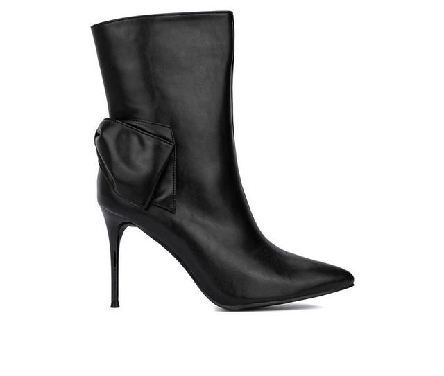 Women's New York and Company Mila Booties in Black color