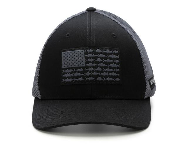 Columbia PFG Fish Flag Cap in Black/Graphite color