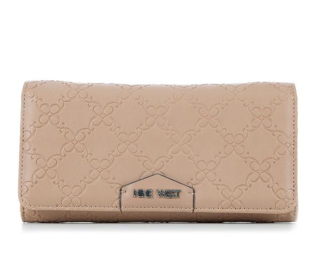 Nine West Verna Organizer Wallet in Biscotti color