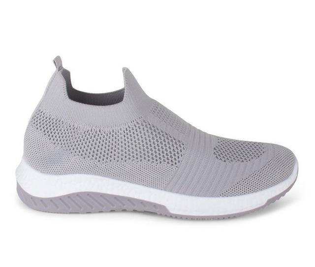 Women's Danskin Cheerful Slip-On Sneakers in Grey color