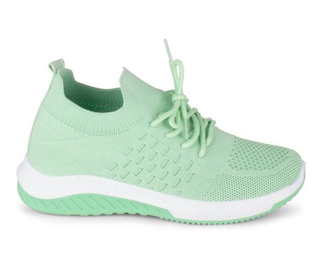 Women's Danskin Free Sneakers in Green color