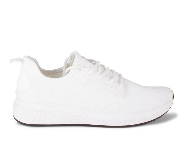 Women's Danskin Vibe Slip-On Sneakers in White color