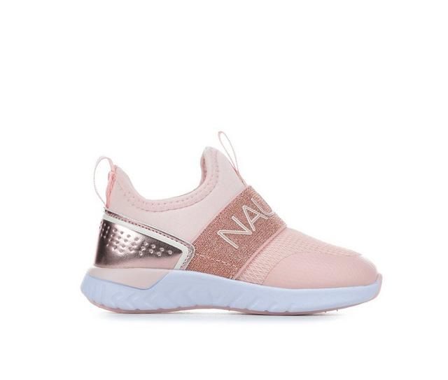 Girls' Nautica Toddler & Little Kid Alois Saga Slip-On Sneakers in Rose Gold color