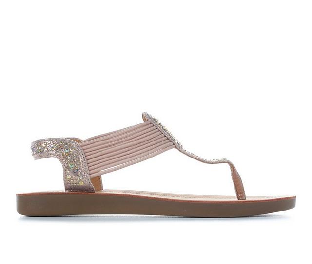 Girls' Y-Not Little Kid & Big Kid Lilly Sandals in Rose Gold color
