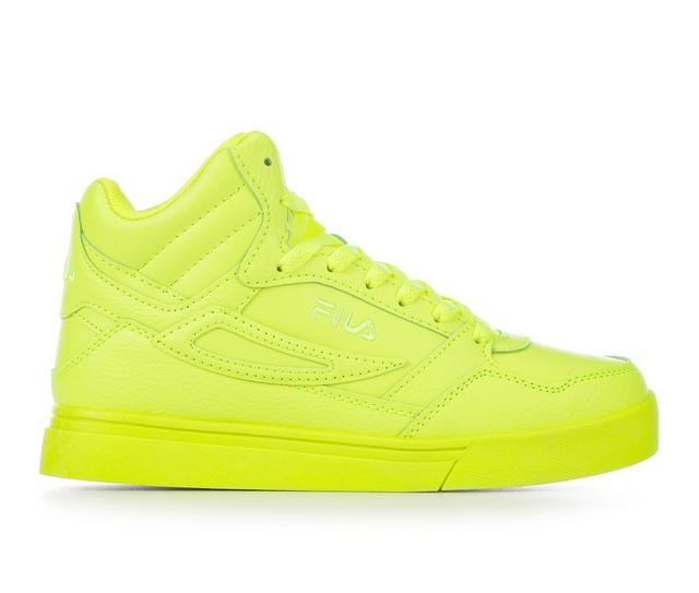 Women's Fila Everge High-Top Sneakers in Yellow color