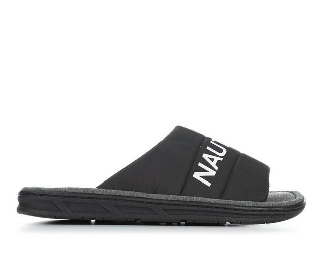 Nautica Fisherr Slide Slippers in Black color