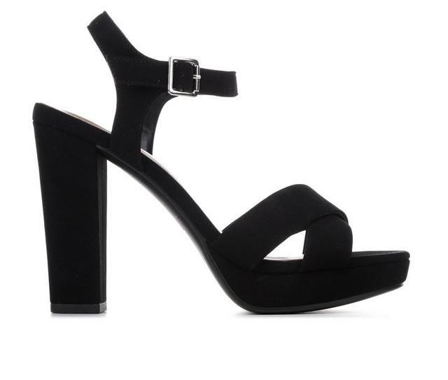 Women's Y-Not Keeper Dress Sandals in Black Nub color