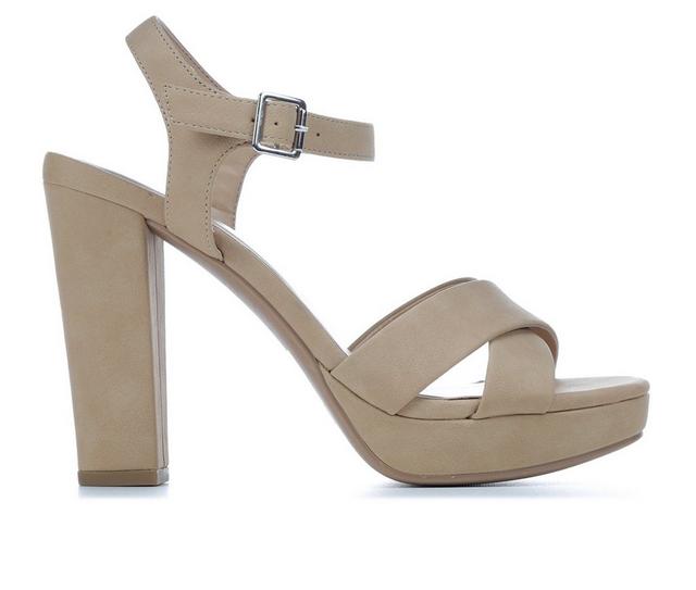Women's Y-Not Keeper Dress Sandals in Natural Nub color