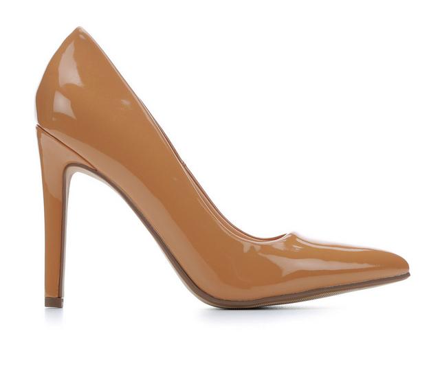 Women's Y-Not Scheme Pumps in Tan Pat color