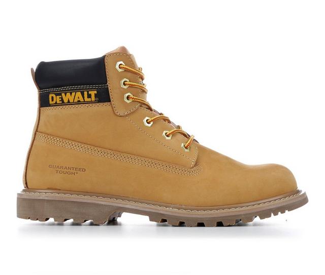 Men's DeWALT Lewiston Work Boots in Wheat color