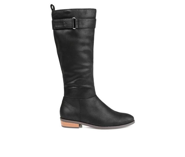 Women's Journee Collection Lelanni Knee High Boots in Black color