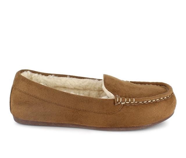 Women's Esprit Emma Slippers in Chestnut color