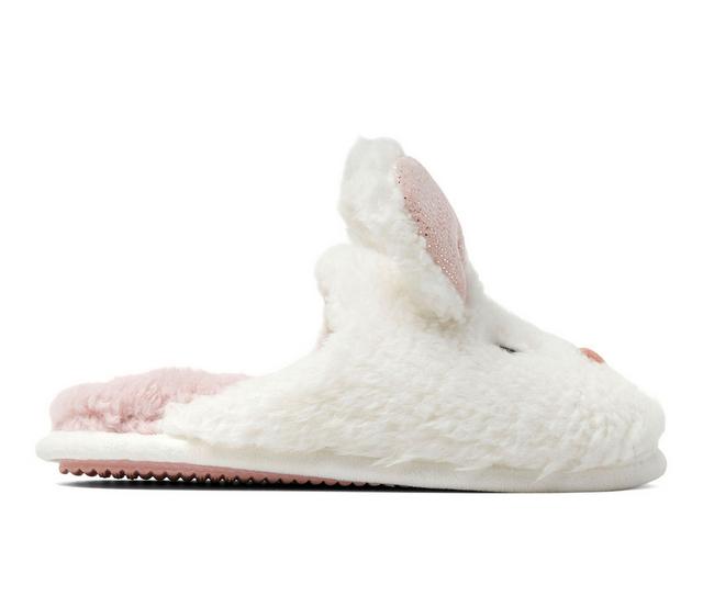Dearfoams Shay Holiday Scuff Slippers in Muslin color