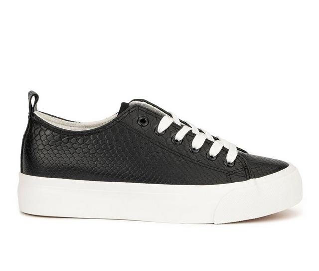 Women's Olivia Miller Jenna Sneakers in Black color