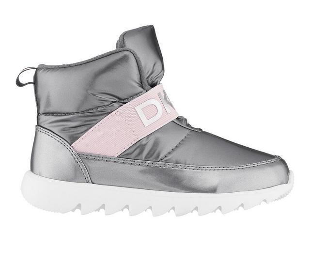 Girls' DKNY Little Kid & Big Kid Tia Cala Waterproof Boots in Gray color