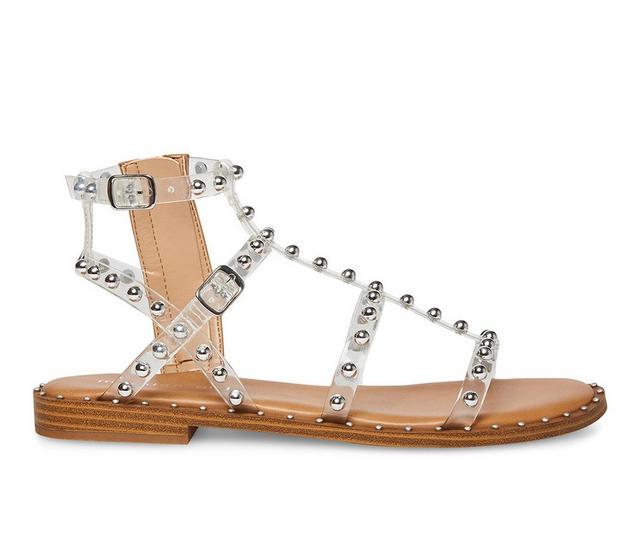 Women's Madden Girl Follow Sandals in Clear color