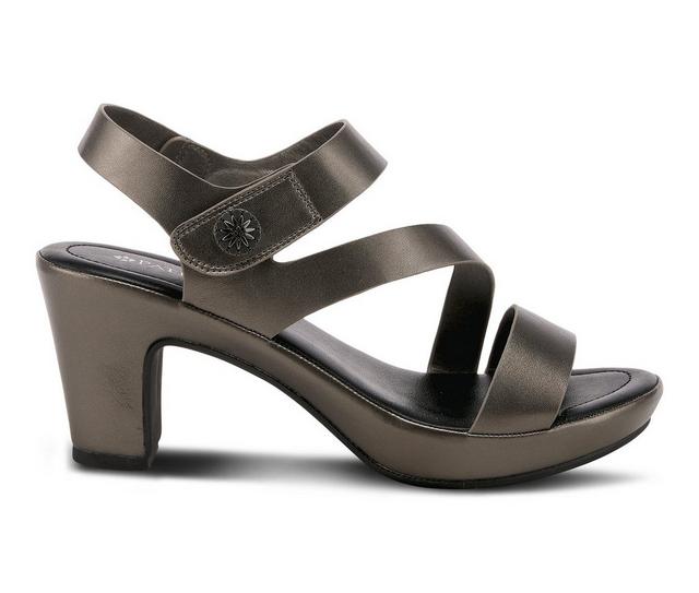 Women's Patrizia Asymadade Dress Sandals in Pewter color