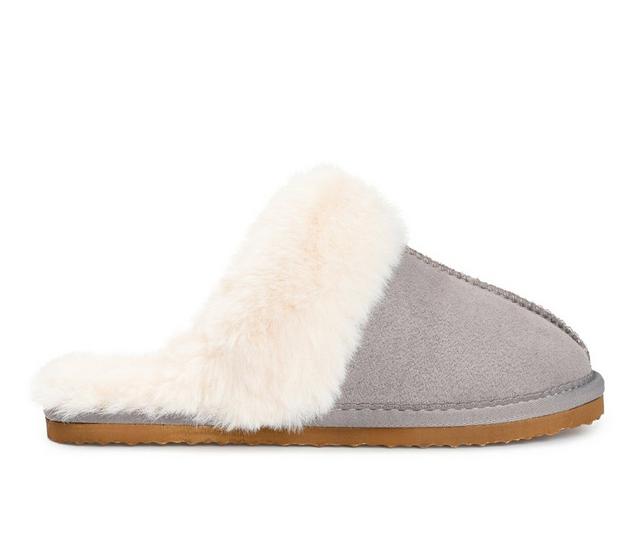 Journee Collection Delanee Slippers in Grey color