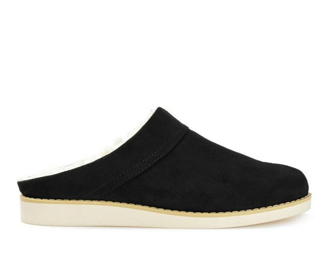 Journee Collection Sabine Slippers in Black color