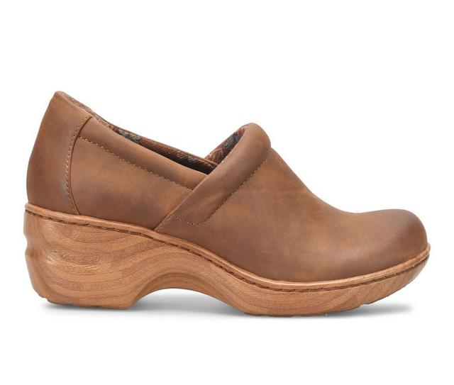 Women's BOC Peggy II Clogs in Brown Pu color