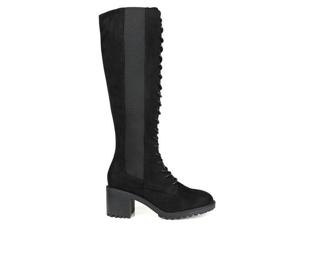 Women's Journee Collection Jenicca Knee High Boots in Black color