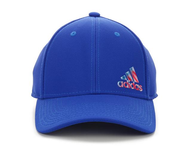 Adidas Americana Release III Stretch Fit Cap in Royal/ White color