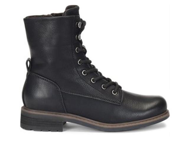 Women's BOC Carter Combat Boots in Black color