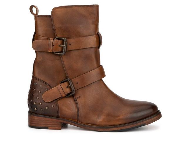 Women's Vintage Foundry Co Sherry Booties in Tan color