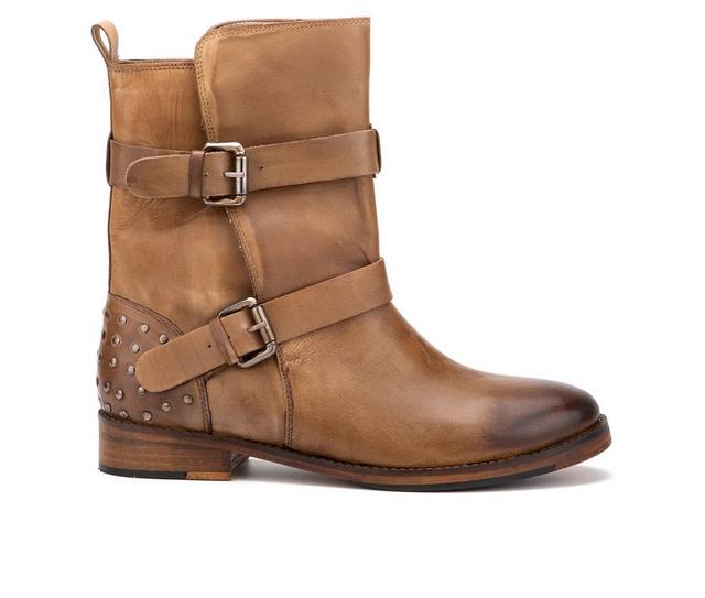Women's Vintage Foundry Co Sherry Booties in Taupe color