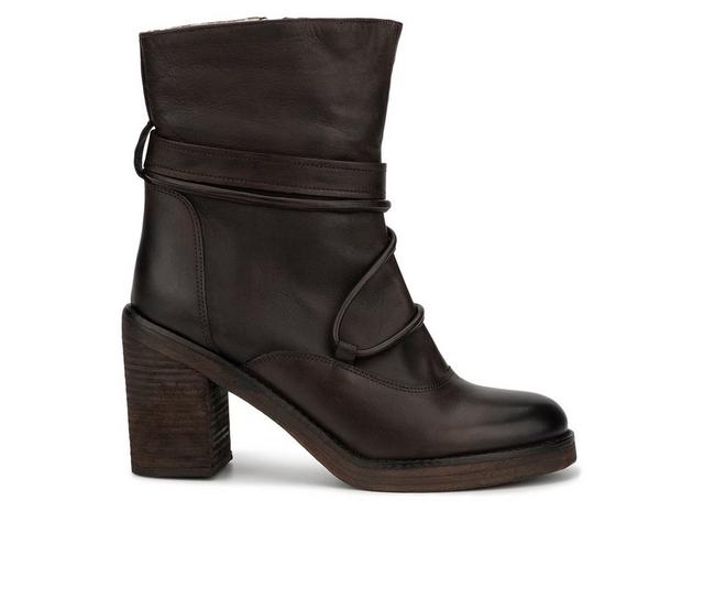 Women's Vintage Foundry Co Denisa Booties in Brown color