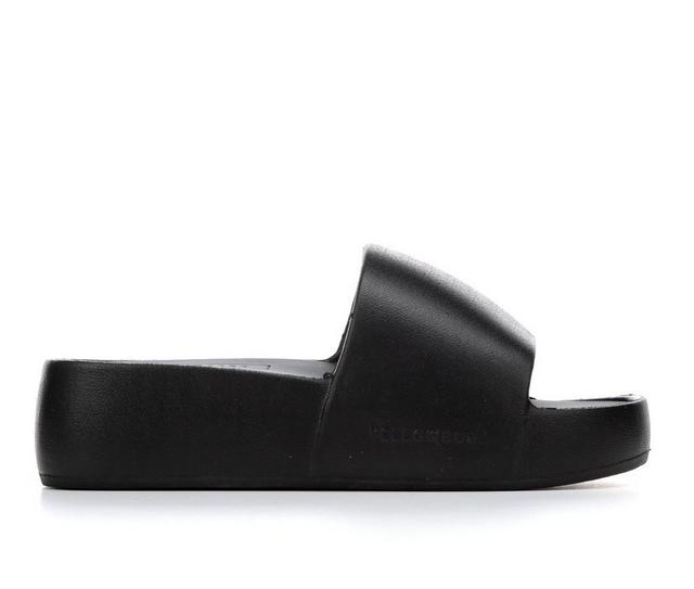 Women's Yellow Box Torrey Platform Sandals in Black color