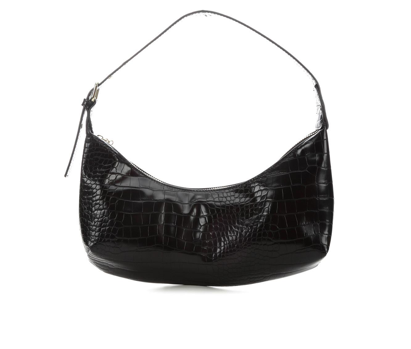 Madden Girl Croc Shoulder Bag Handbag
