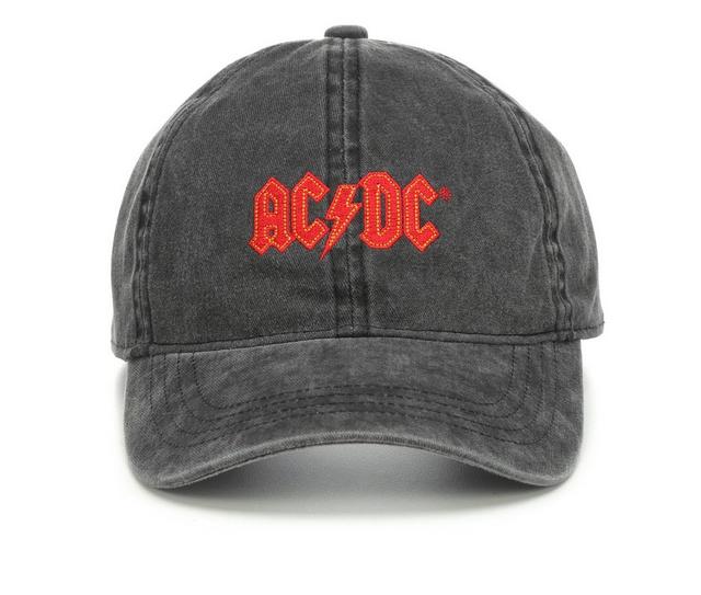 David and Young AC/DC Embroidered Cap in Black color