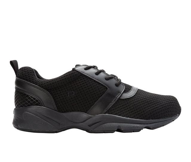 Men's Propet Stability X Walking Sneakers in Black color
