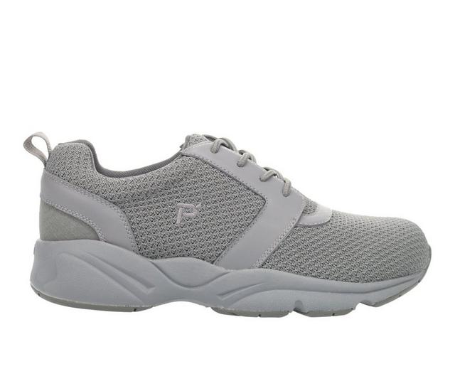 Men's Propet Stability X Walking Sneakers in Dark Grey color