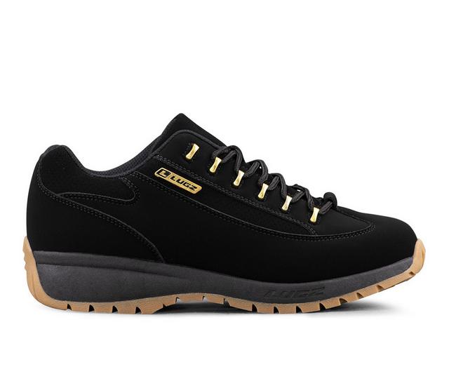 Men's Lugz Express Sneakers in Black/Gold/Gum color