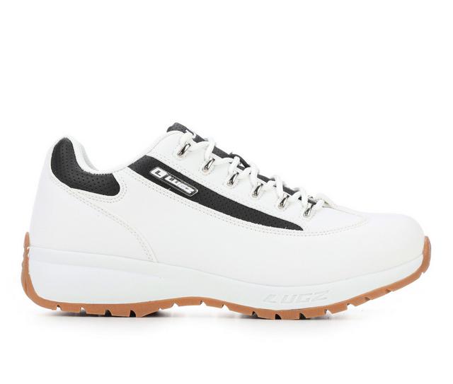 Men's Lugz Express Sneakers in White/Black/Gum color