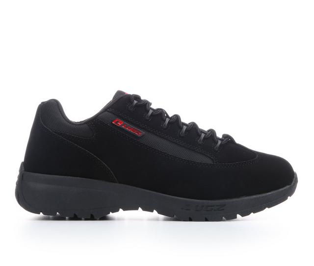Men's Lugz Express Sneakers in Black/Mars Red color