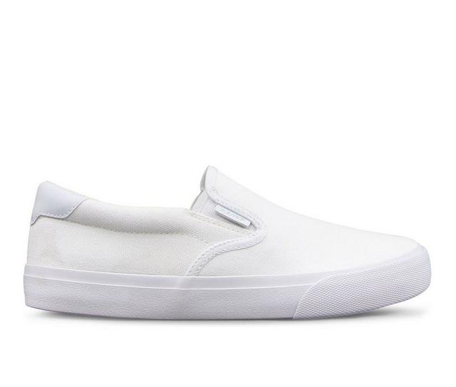 Kids' Lugz Big Kid Clipper Slip-On Sneakers in White color