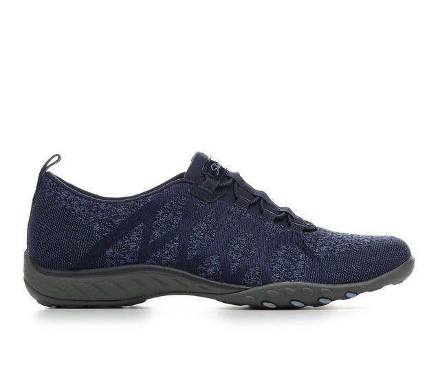 Women's Skechers Infi-Knity 100301 Slip-On Shoes in Navy color