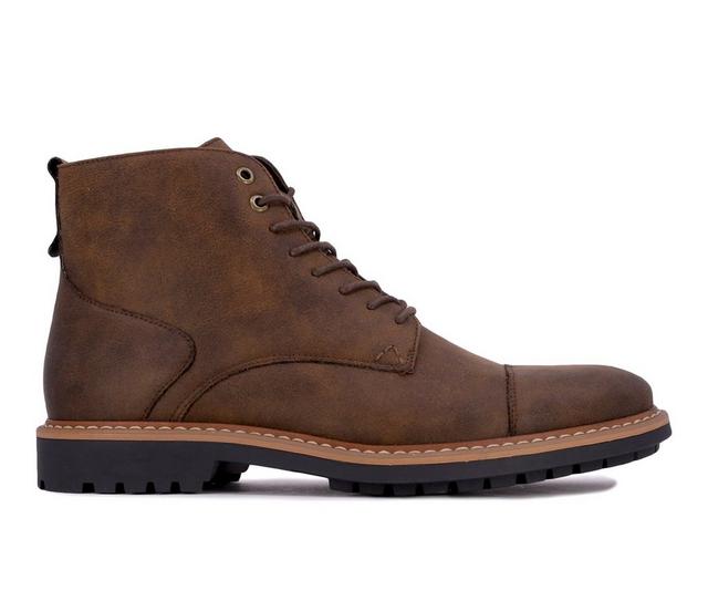 Men's Nine West Tobias Boots in Brown color