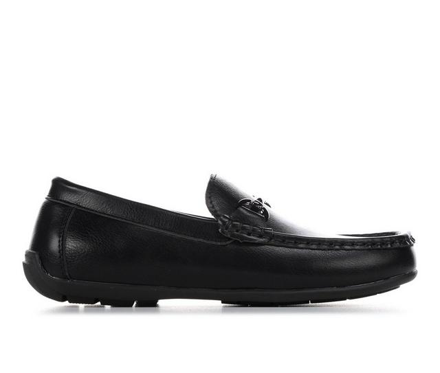 Boys' Steve Madden Little Kid & Big Kid Deann Dress Loafers in Black color