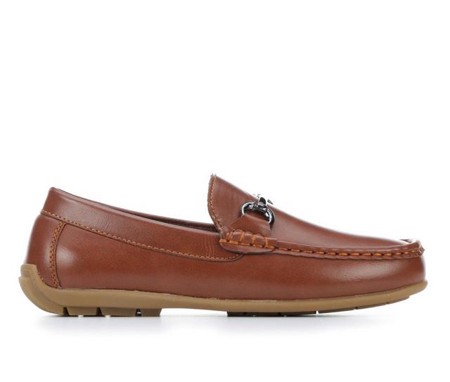 Boys' Steve Madden Little Kid & Big Kid Deann Dress Loafers in Cognac color