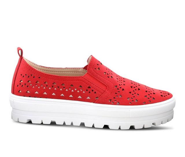 Women's Patrizia Angelita Platform Sneakers in Red color