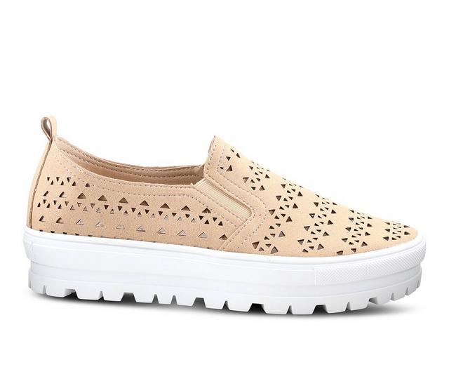 Women's Patrizia Angelita Platform Sneakers in Tan color