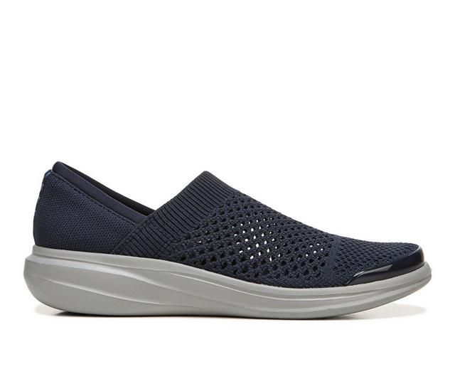 Women's BZEES Charlie Slip-On Shoes in Navy color
