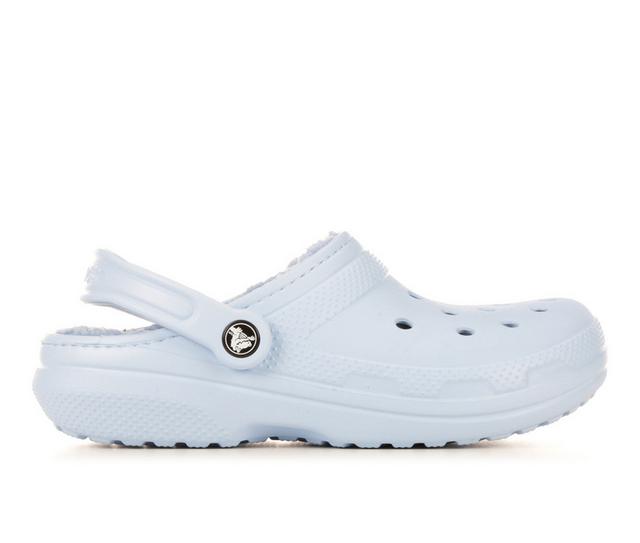 Adults' Crocs Classic Lined Clogs in Blue Calcite color